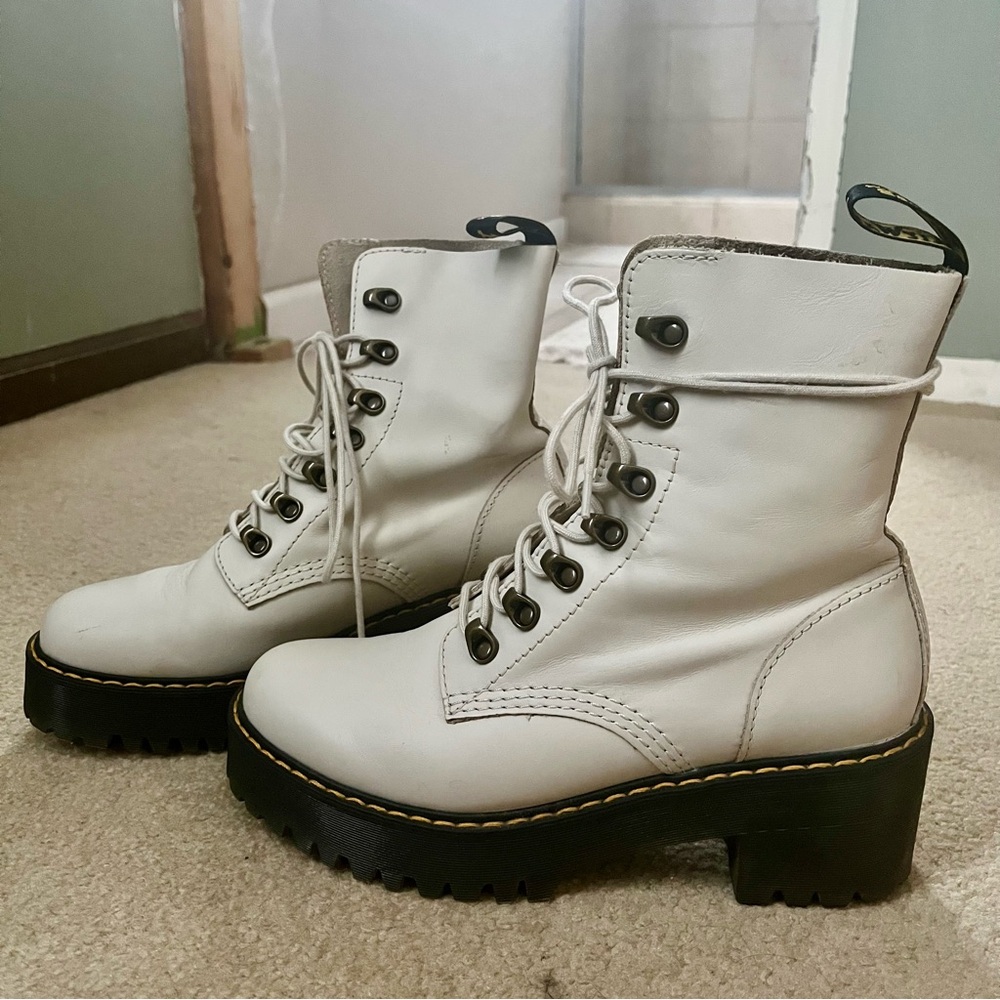 Doc Marten Leona Heeled Boots